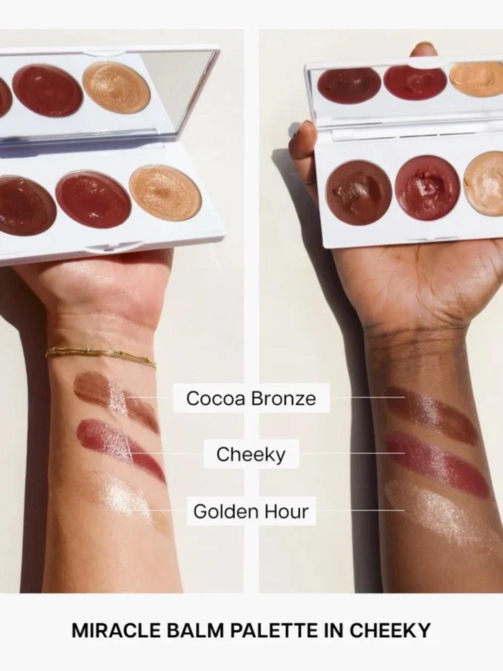Jones Road Miracle Balm Palette in Cheeky - limited edition! BNIB!
